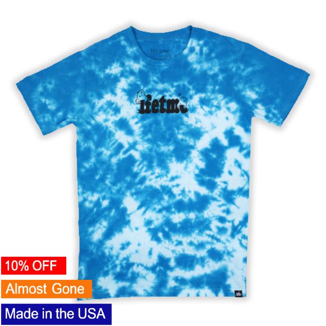 "Safe Travels" Turquoise Tie Dye Classic Shirt